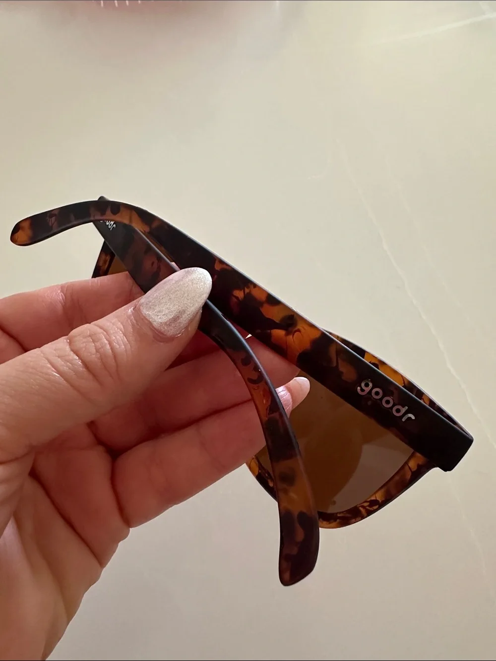 Men's Tortoiseshell Sunglasses with Brown Lenses